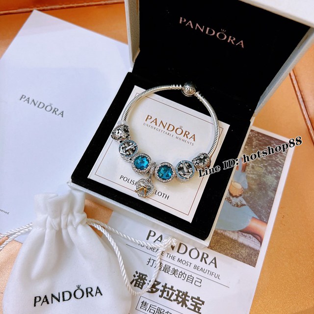 潘多拉手鏈手鐲 Pandora官網同款2022新款頂級銀手鐲 zgb1825